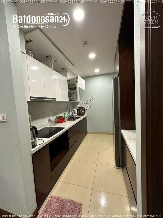(Chung Cư Goldmark City 136 Hồ Tùng Mậu) Cho Thuê Căn 3 Ngủ Full Nội Thất Cao Cấp  