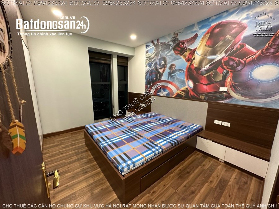 (Chung Cư Goldmark City 136 Hồ Tùng Mậu) Cho Thuê Căn 3 Ngủ Full Nội Thất Cao Cấp  