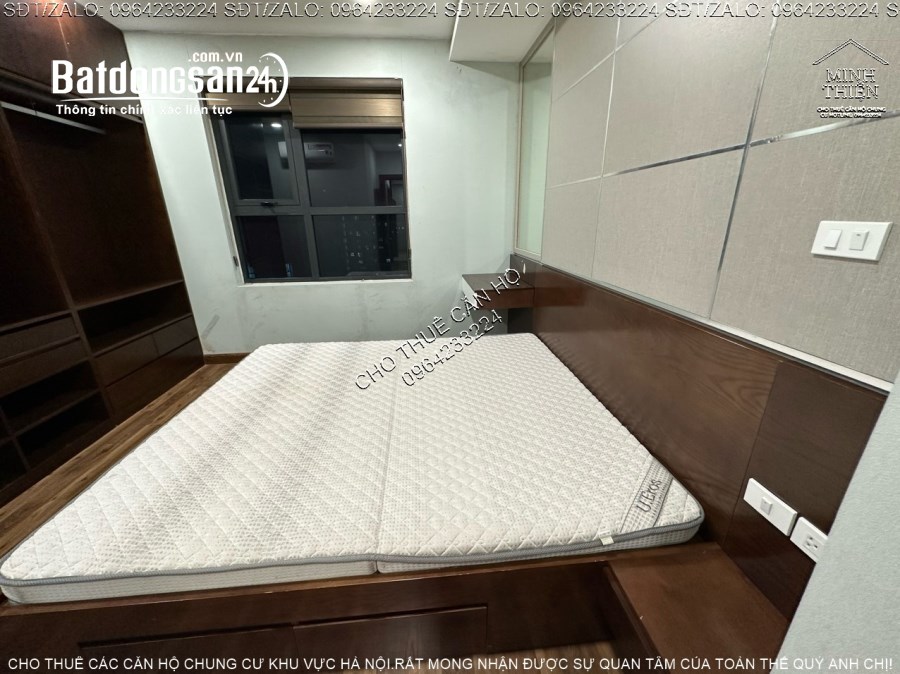 (Chung Cư Goldmark City 136 Hồ Tùng Mậu) Cho Thuê Căn 3 Ngủ Full Nội Thất Cao Cấp  