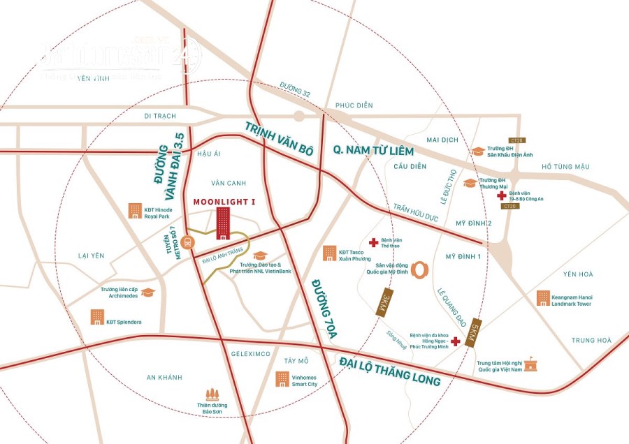 Bán căn hộ chung cư Đường 70, Phường Xuân Phương, Quận Nam Từ Liêm