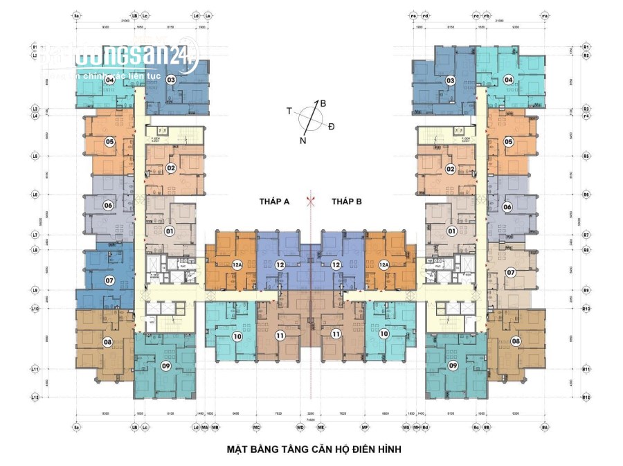 Bán căn hộ chung cư Đường 70, Phường Xuân Phương, Quận Nam Từ Liêm
