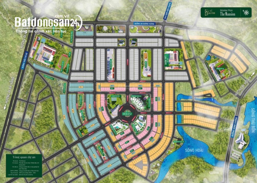 Bán đất The Mansion Hội An, Đường An Dương Vương, Huyện Điện  Bàn