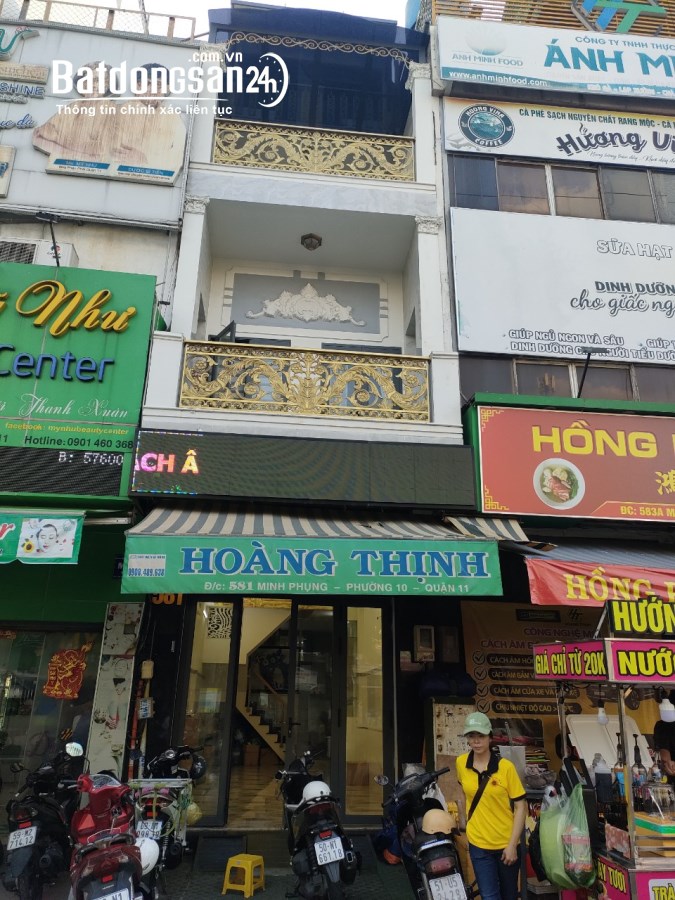 Chính chủ cần bán nhà mặt tiền trung tâm Q11