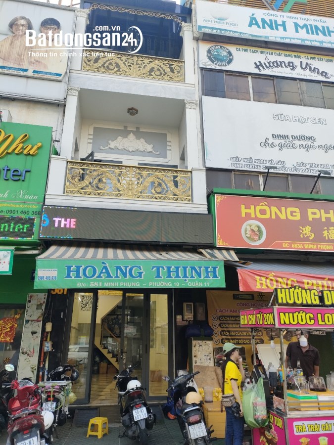 Chính chủ cần bán nhà mặt tiền trung tâm Q11