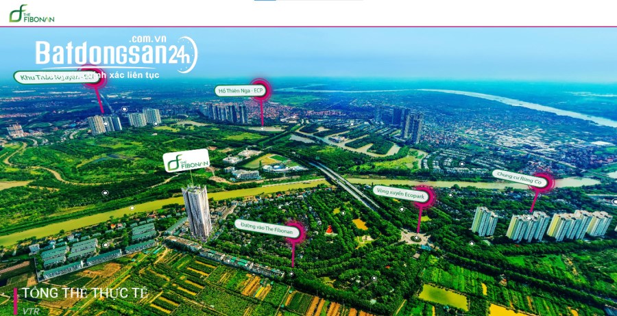 Siêu phẩm chung cư tại Ecopark - THE FIBONAN