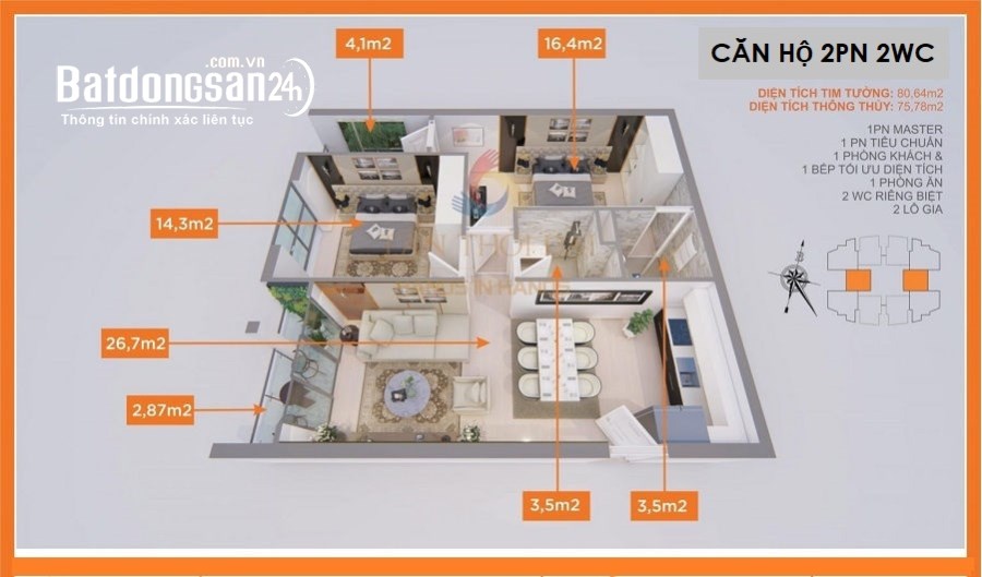 Bán căn hộ chung cư Le Grand Jardin Sài Đồng, Đường Huỳnh Văn Nghệ, Quận Long Biên