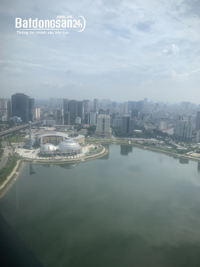 Cho thuê cc Vinhomes Skylake Phạm Hùng. Căn 102m2, Full nội thất, View Hồ điều hòa.