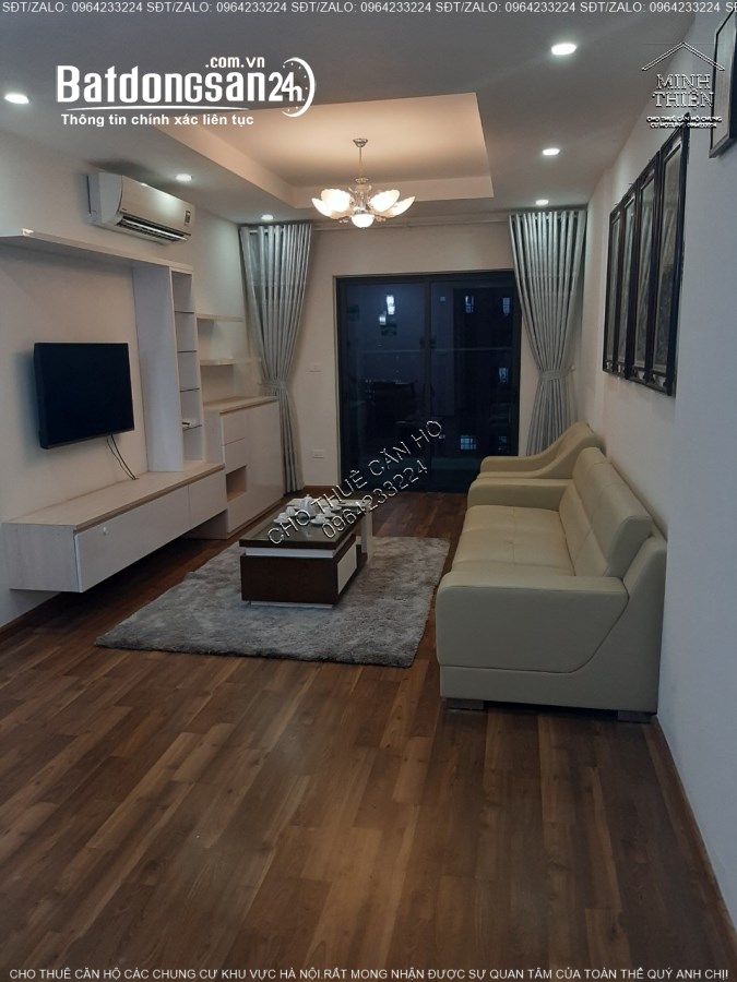 (Chung Cư Goldmark City 136 Hồ Tùng Mậu) Cho Thuê Căn 3 Ngủ Full Nội Thất Cao Cấp