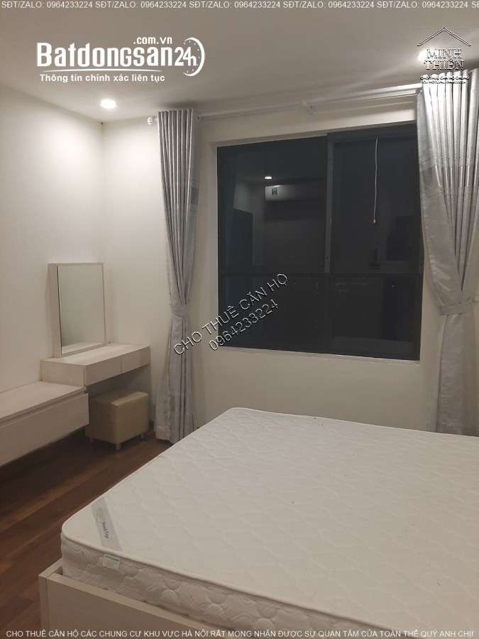 (Chung Cư Goldmark City 136 Hồ Tùng Mậu) Cho Thuê Căn 3 Ngủ Full Nội Thất Cao Cấp
