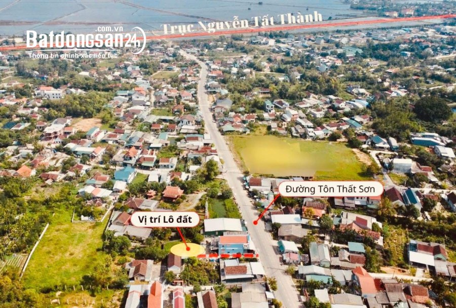 ĐẤT KIỆT TÔN THẤT SƠN, THỦY PHƯƠNG - 90.9M2 - 9XX TRIỆU