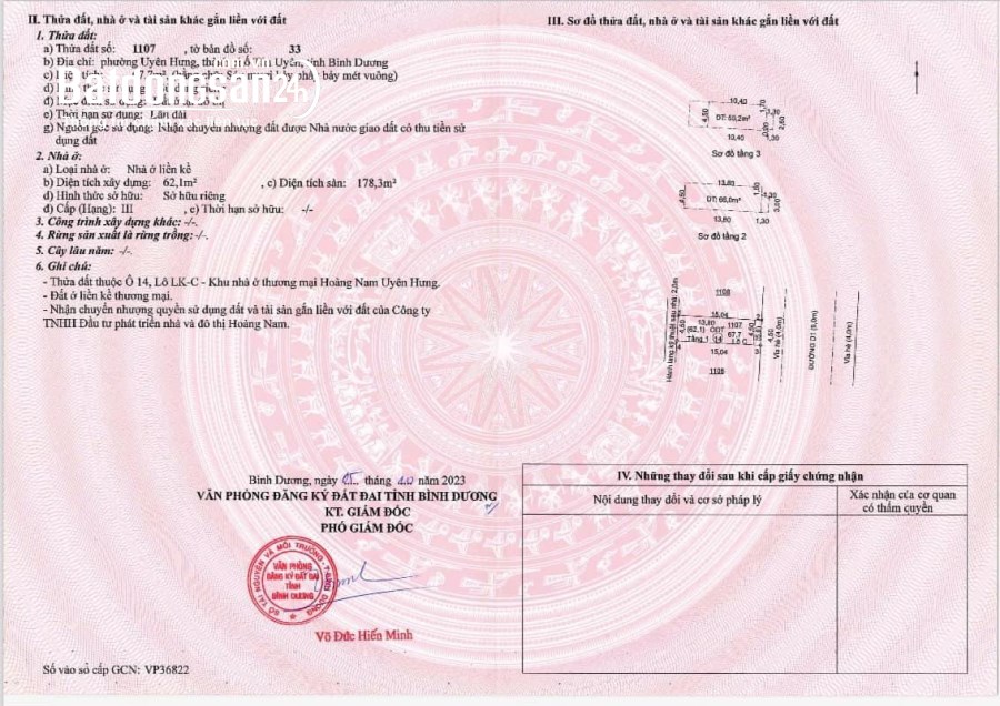 Liền kề Vsip3, 384 sản phẩm đất nền và nhà phố sổ sẵn