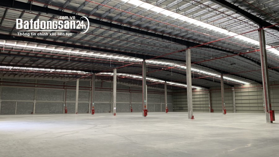 Cho thuê 75.000 kho xưởng mới 100% LOGISTICS KHU CÔNG NGHIÊP LONG HẬU 
