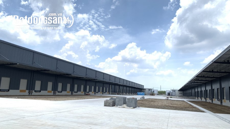 Cho thuê 75.000 kho xưởng mới 100% LOGISTICS KHU CÔNG NGHIÊP LONG HẬU 