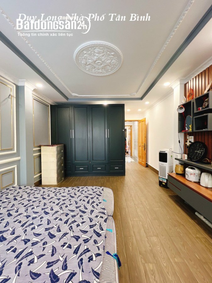 Bán gấp nhà 4 tầng HXH thông, 4.2x15m, Nguyễn Phúc Chu, Tân Bình, chỉ 5.52 tỷ