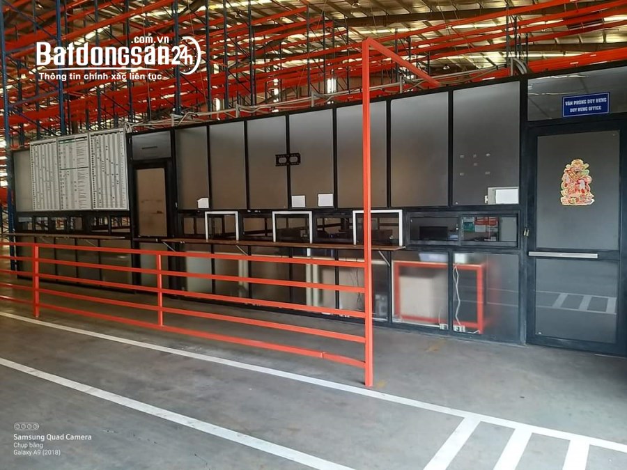 Cho thuê kho chứa hàng có sãn kệ 6 tầng trong KCN Dĩ An, Bình Dương 