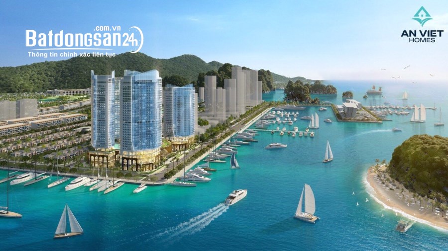 Chỉ với hơn 1 tỷ sở hữu ngay căn hộ 2 mặt Vịnh di sản - Crystal Holiday Vân Đồn