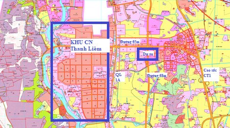 Bán đất Đường Quốc lộ 1A, Xã Thanh Tân, Huyện Thanh Liêm