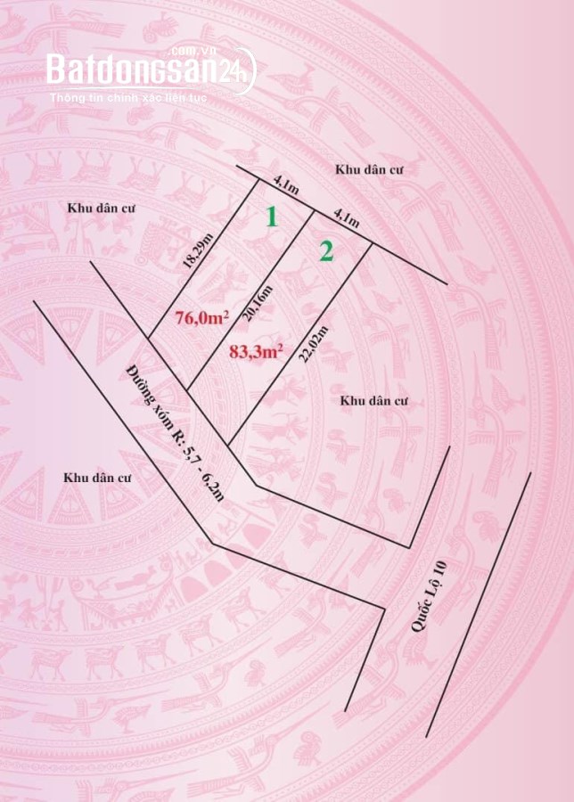 Bán đất Đường Liên Thôn Đông, Xã Kênh Giang, Huyện Thuỷ Nguyên
