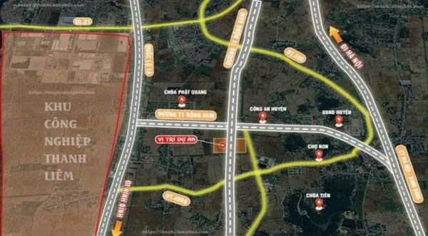Bán đất nền phân lô Đường Quốc lộ 1A, Xã Thanh Hà, Huyện Thanh Liêm