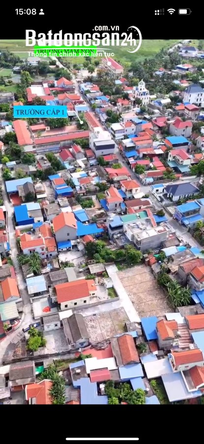 Bán đất Đường Liên Thôn Đông, Xã Tam Hưng, Huyện Thuỷ Nguyên