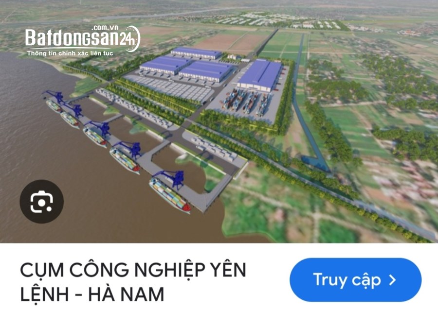 Chuyển Nhượng Đất Khu CN Đồng Văn 5000m2 Giá 2.1tr/m2