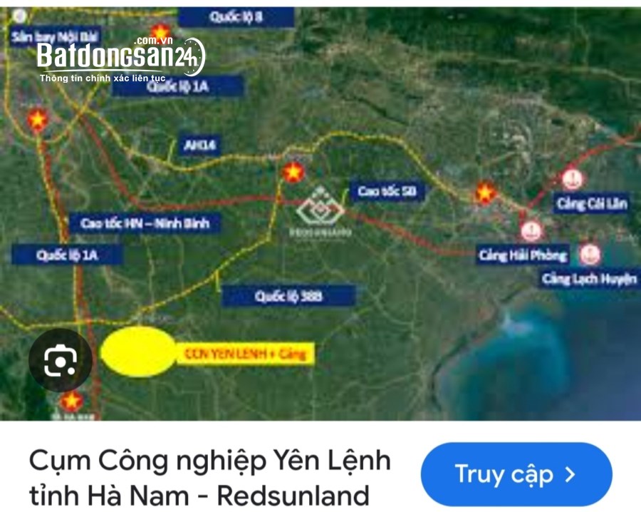 Chuyển Nhượng Đất Khu CN Đồng Văn 5000m2 Giá 2.1tr/m2