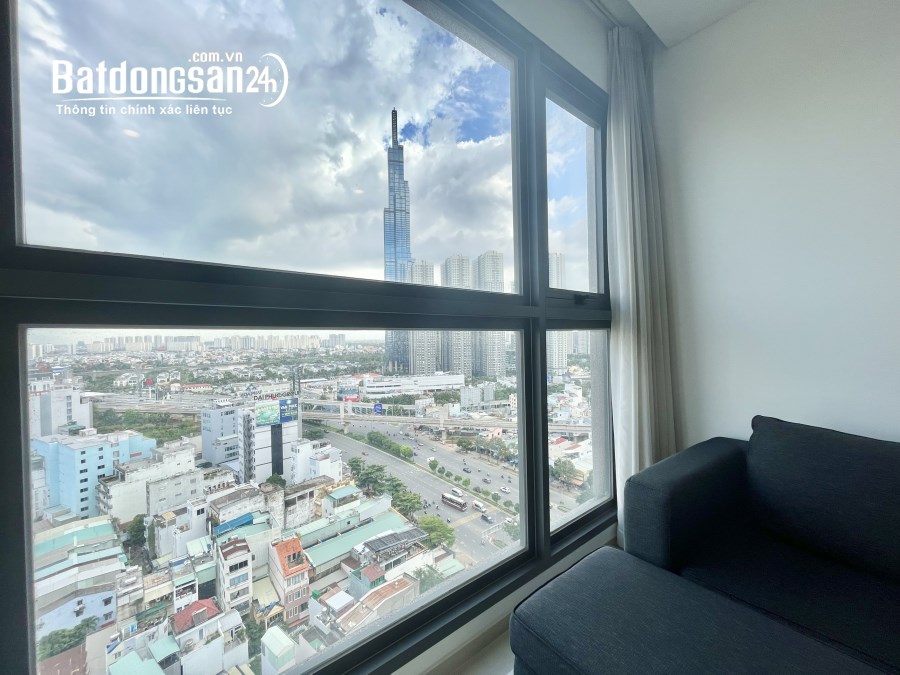 Bán căn hộ 1 phòng ngủ Pearl Plaza, đủ nội thất