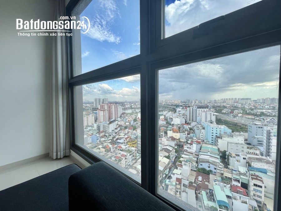 Bán căn hộ 1 phòng ngủ Pearl Plaza, đủ nội thất
