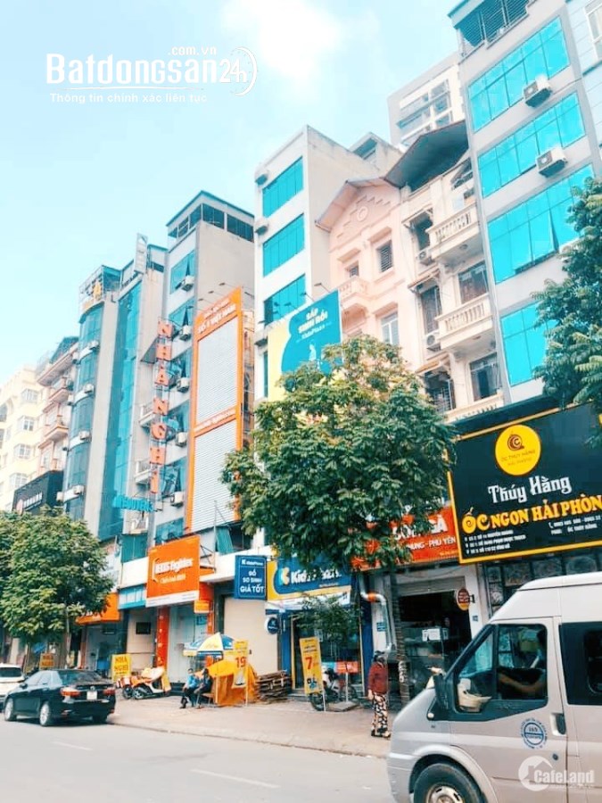 Nhà mặt phố Lạc Long Quân tổng lô góc mặt tiền 6m