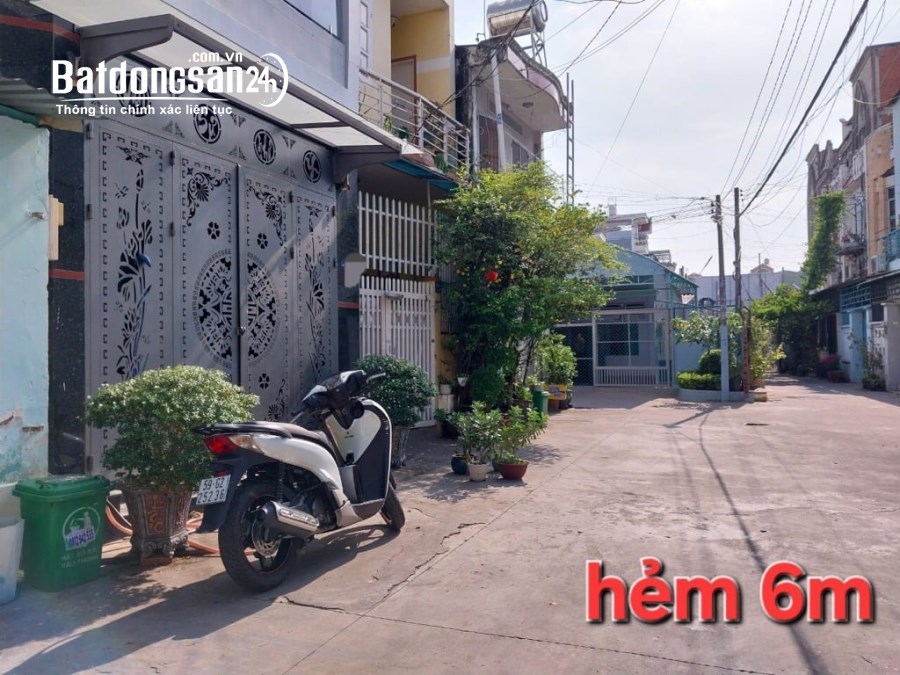 BÁN NHÀ THỚI AN, 2MT NỞ HẬU - HẺM TRƯỚC NHÀ 6M -  3 TẦNG BTCT MỚI  65M2  - GIÁ 4,7 TỶ