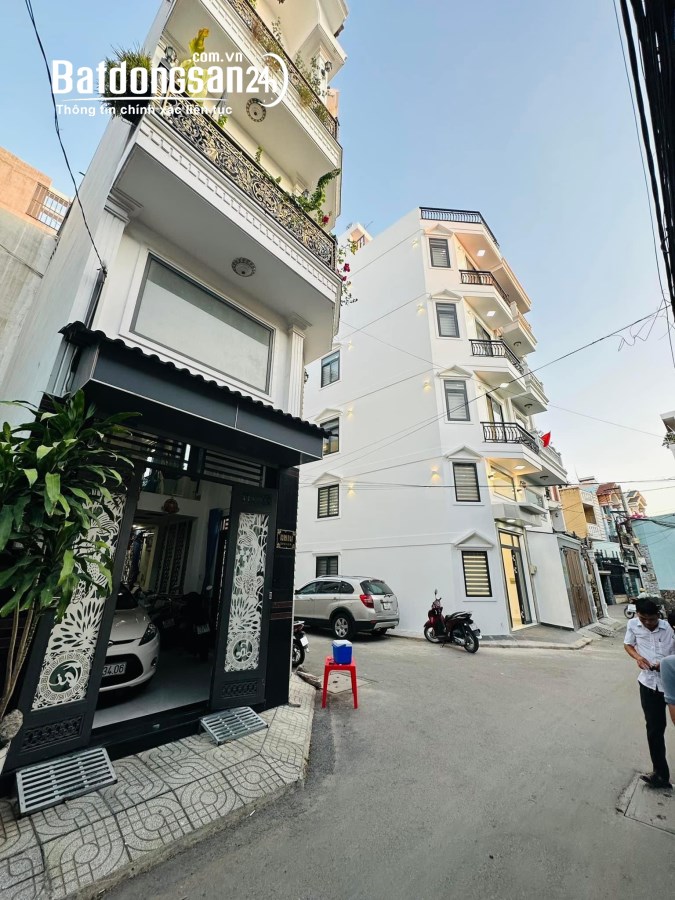 Ngộp bank cần bán gấp căn nhà 4 lầu mới xây, HXH Lê Đức Thọ, 52m2, giá 6ty950 (TL)