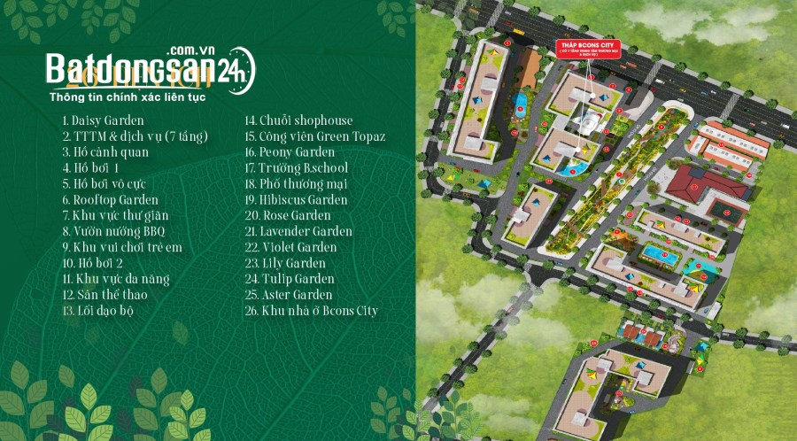 Căn hộ trung tâm thương mại nằm tọa lạc đường Thống Nhất 32m ngay làng đại học Thủ Đứ
