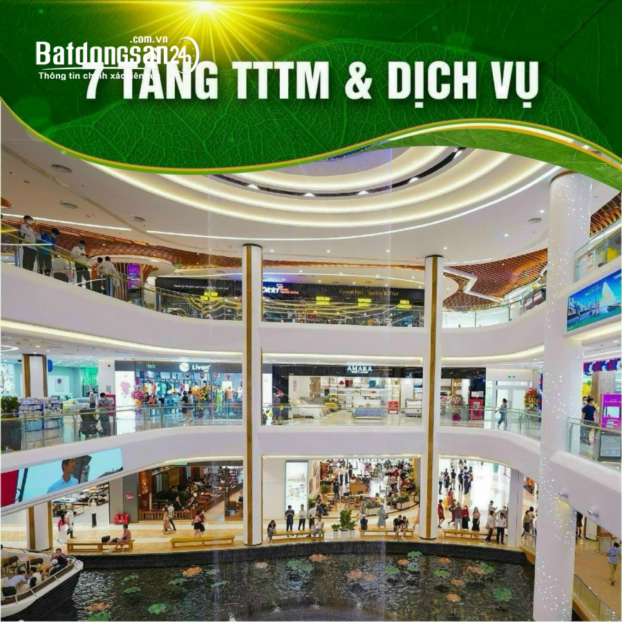 Căn hộ trung tâm thương mại nằm tọa lạc đường Thống Nhất 32m ngay làng đại học Thủ Đứ