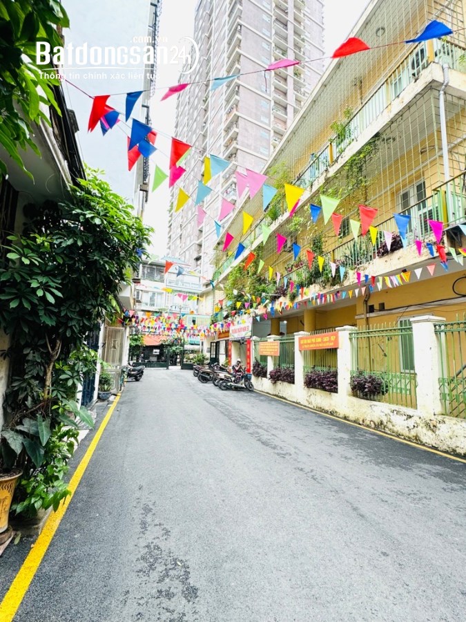 Bán nhà 60m2 Đường Bưởi 2 mặt ngõ phân lô Quân Đội 4 tầng cực đẹp trung tâm Ba Đình