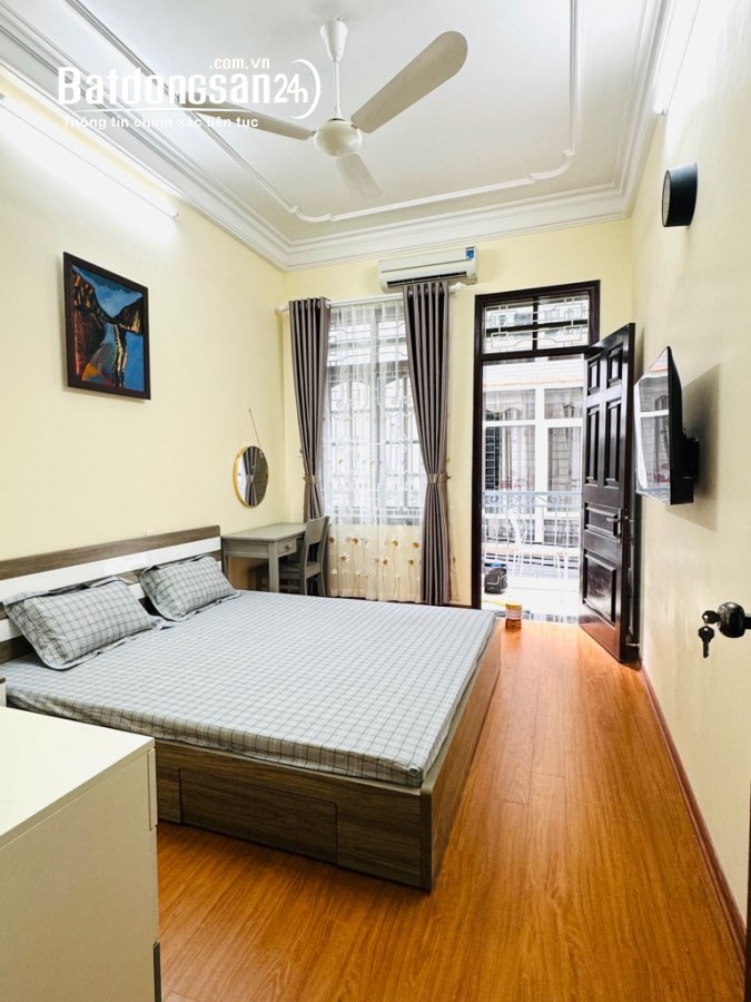 Bán nhà 60m2 Đường Bưởi 2 mặt ngõ phân lô Quân Đội 4 tầng cực đẹp trung tâm Ba Đình
