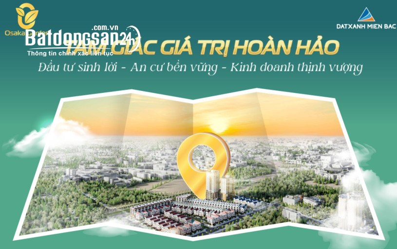 Bán lô biệt thự đơn lập 216m2 Osaka Lam hạ sát Sungroup mà giá rẻ hơn gần 1 nửa