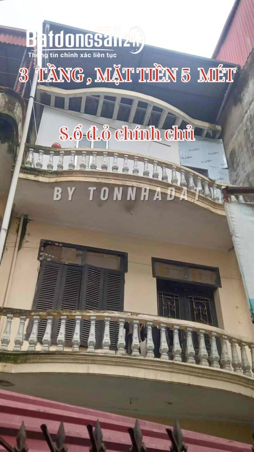 CHỈ HƠN 7 TỶ SỞ HỮU NHÀ ĐẸP KHƯƠNG ĐÌNH, NGÕ 420, 3 TẦNG, MẶT TIỀN 5M TRONG MÙA EURO