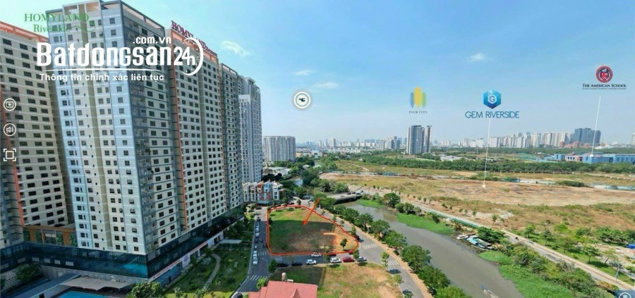 Bán đất mặt phố Homyland 3 - Riverside, Đường Nguyễn Duy Trinh, TpThủ Đức (Quận 2)