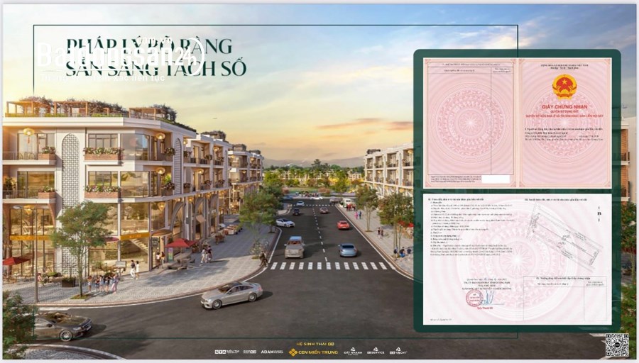 Bán nhanh Hội An Green Village diện tích 300 đến 500m2 - Đối diện trung tâm thương mạ