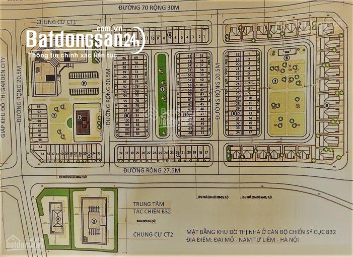 Bán đất Đường 70, Phường Đại Mỗ, Quận Nam Từ Liêm