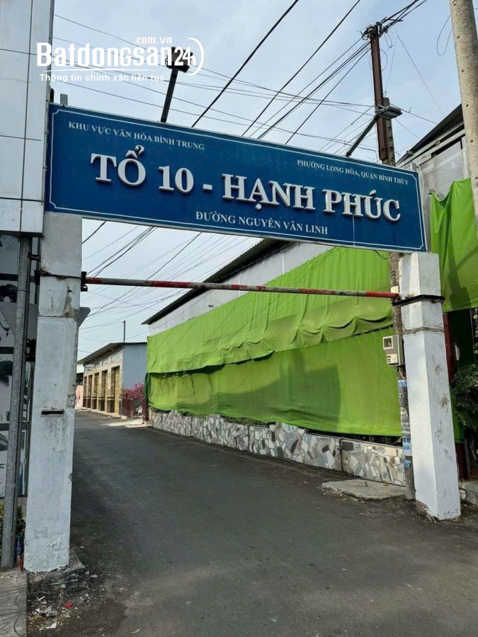 NỀN THỔ CƯ KDC HẠNH PHÚC - ĐƯỜNG NGUYỄN VĂN LINH, BÌNH THUỶ, CẦN THƠ