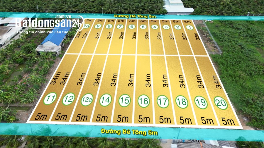 5 GIÂY ĐỂ SỞ HỮU ĐẤT KHU VỰC ĐANG PHÁT TRIỂN Ở MỸ THO