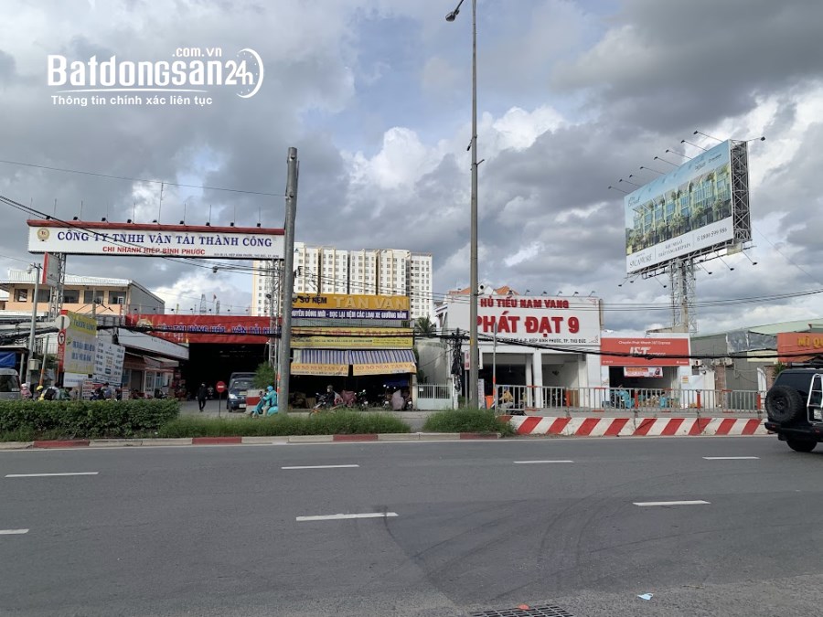 (Thủ Đức)bán đất hxh Quốc lộ 13,Hiệp Bình Phước 100m2(4x25),4.5 tỷ.