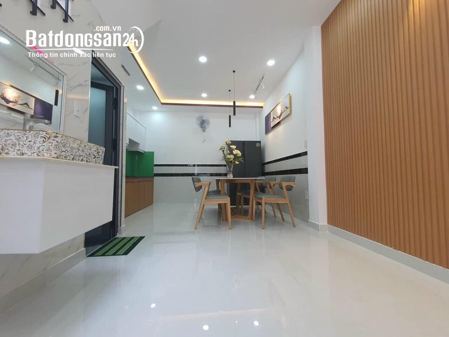 BÁN NHÀ HẺM SÁT CHỢ GÒ VẤP - ĐƯỜNG NGUYỄN DU - NHÀ MỚI ĐẸP - 2 TẦNG - GIÁ CHỈ 4.6 TỶ.