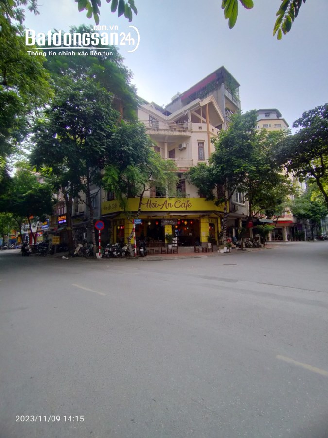Bán nhà MP Trung Yên. DT 96m² x 4T. Lô góc. Giá 33,5 tỷ. 