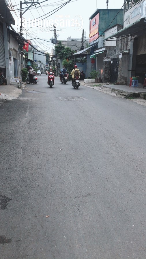 BÁN NHÀ MẶT TIỀN KD ĐÔNG HƯNG THUẬN QUẬN 12- 190M2 NGANG 6M- CHỈ 9.5 TỶ TL  
