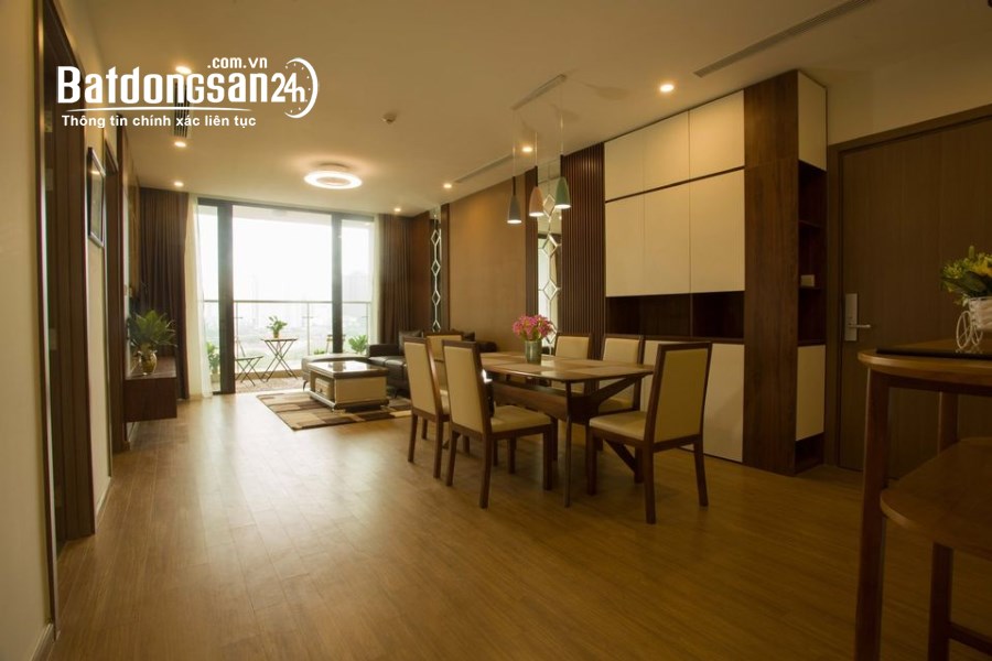 Cho thuê căn góc 3 phòng ngủ, đủ đồ tại Vinhomes Skylake view hồ, vào được luôn