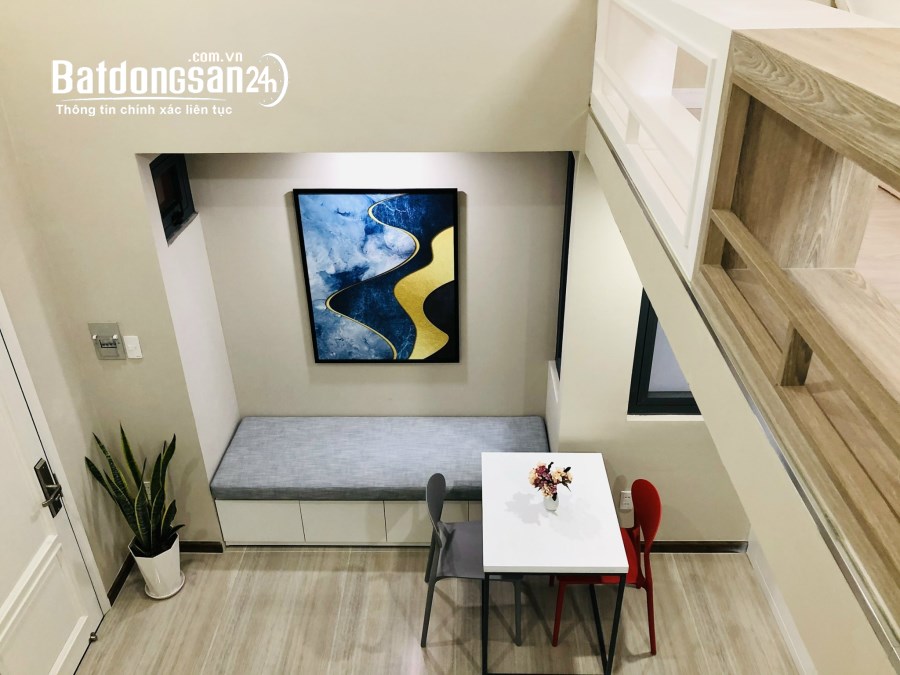 Cho thuê Căn hộ dịch vụ cao cấp 142 Nguyễn Thị Thập Q7 Có gác cao 2m, Gần siêu thị GO