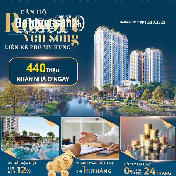 SỞ HỮU CĂN HỘ KHẢI HOÀN PRIME NHÀ BÈ, VAY MIỄN GỐC, LÃI 24 THÁNG, CK 12%