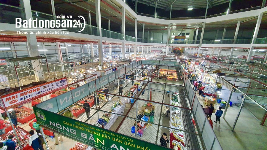 Bán Ki-ốt, Shophouse chợ du lịch Lào Cai - Vị Trí Đắc Địa, Kinh Doanh Thuận Lợi!